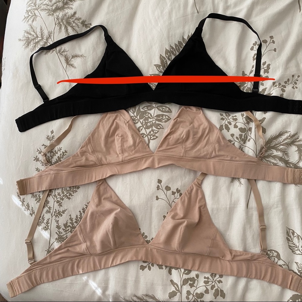 Organic Basics Triangle Bra (Set of 2)